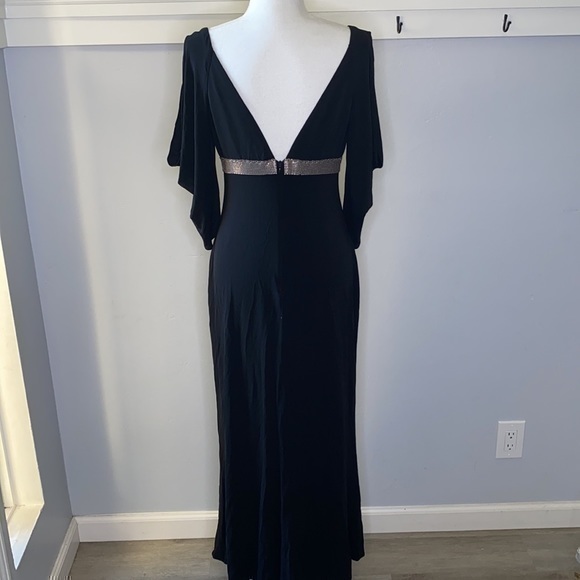 Kay Unger Cold Shoulder Maxi Dress - Picture 6 of 11